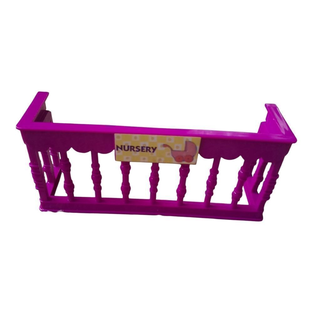 Littlest Pet Shop Purple Nursery Crib